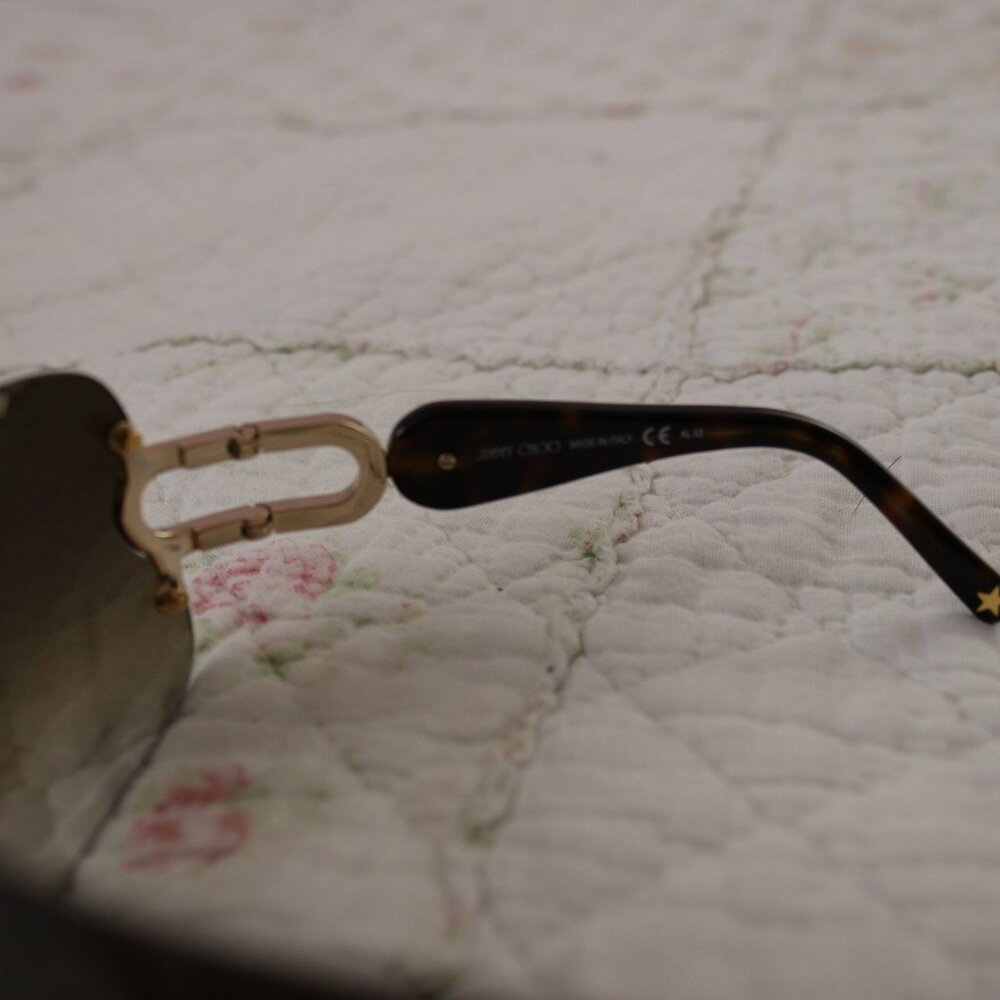 Jimmy Choo Y2k Gradient Rimless Rectangle Wrap Su… - image 5